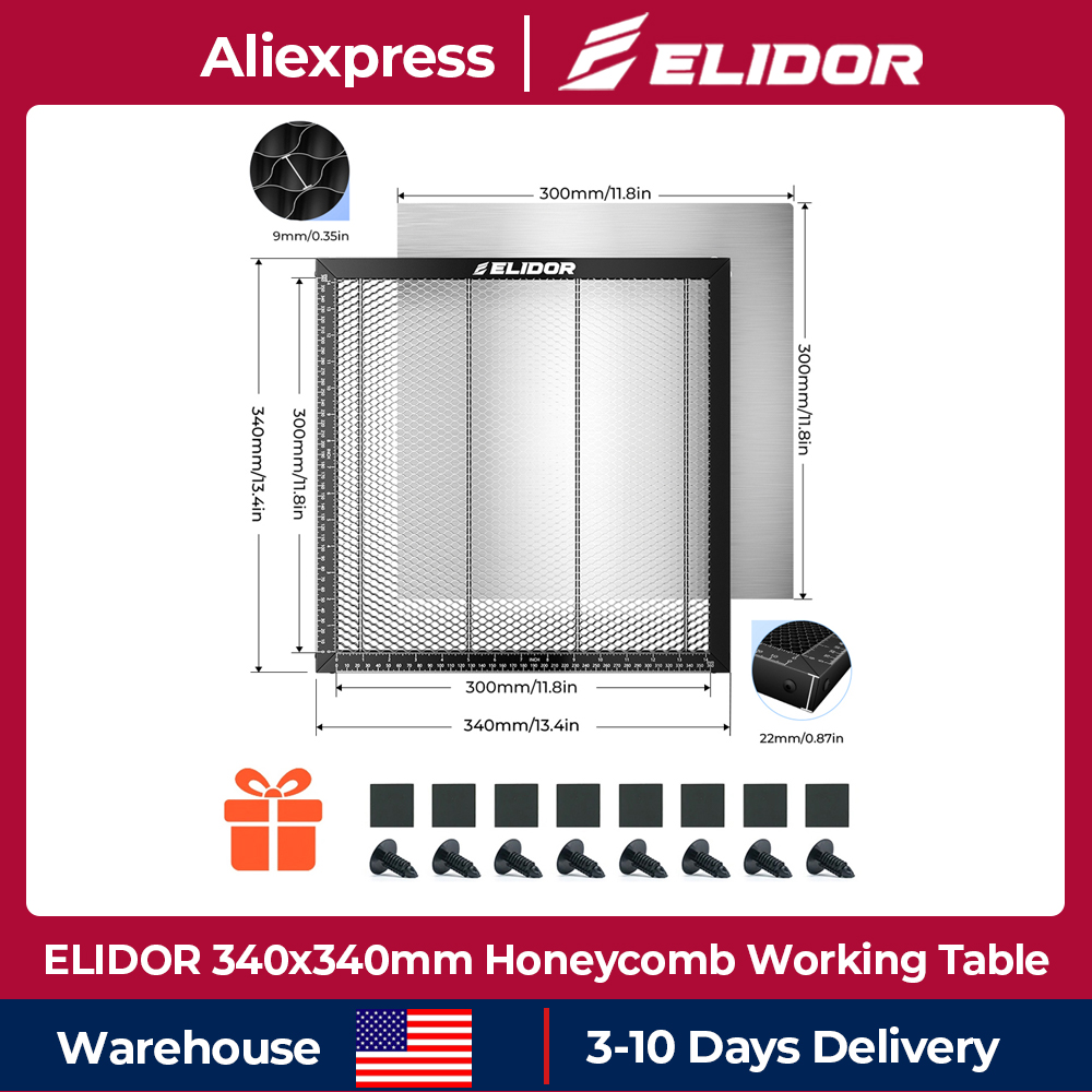 ELIDOR Z6 S2 Lazer Oyma ve Laz - Honeycomb Laser Bed incelemesi ve fiyatı